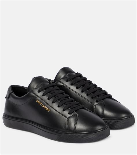 andy sneakers in leather ysl|SAINT LAURENT Andy Leather Sneakers for Men .